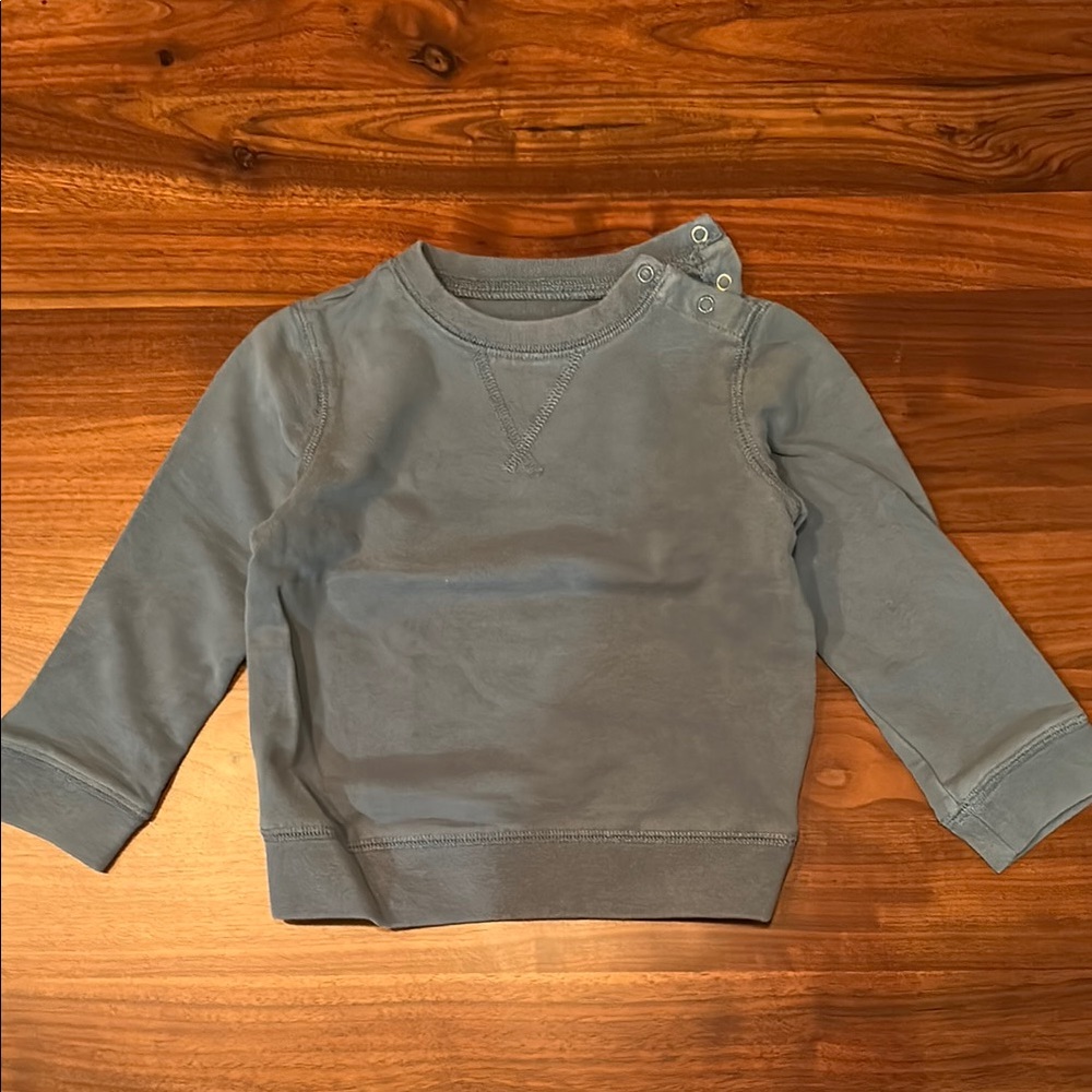 Primary Blue Crew Neck Sweatshirt